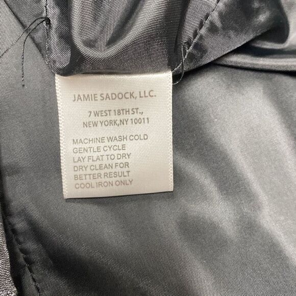 Jamie Sadock Gray Shimmer Vest Size Medium NWT - Picture 5 of 6